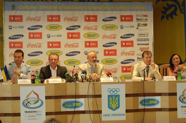 Урочисті проводи та екіпірування української делегації на ХІ ЄЮОФ (липень 2011 року)