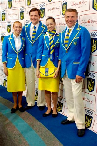 Парадна форма Олімпійської збірної України