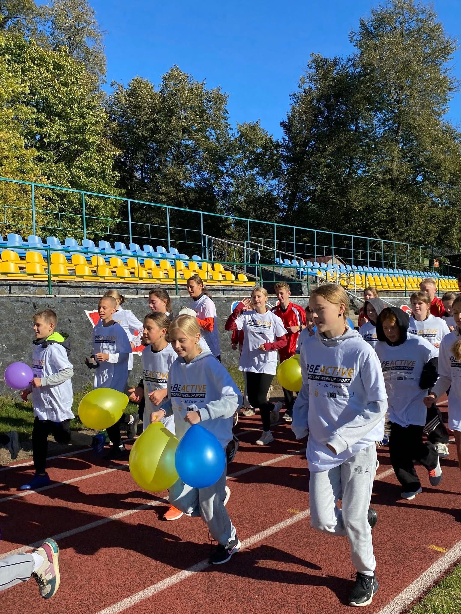 Донеччина і Волинь разом відзначили Європейський тиждень спорту 