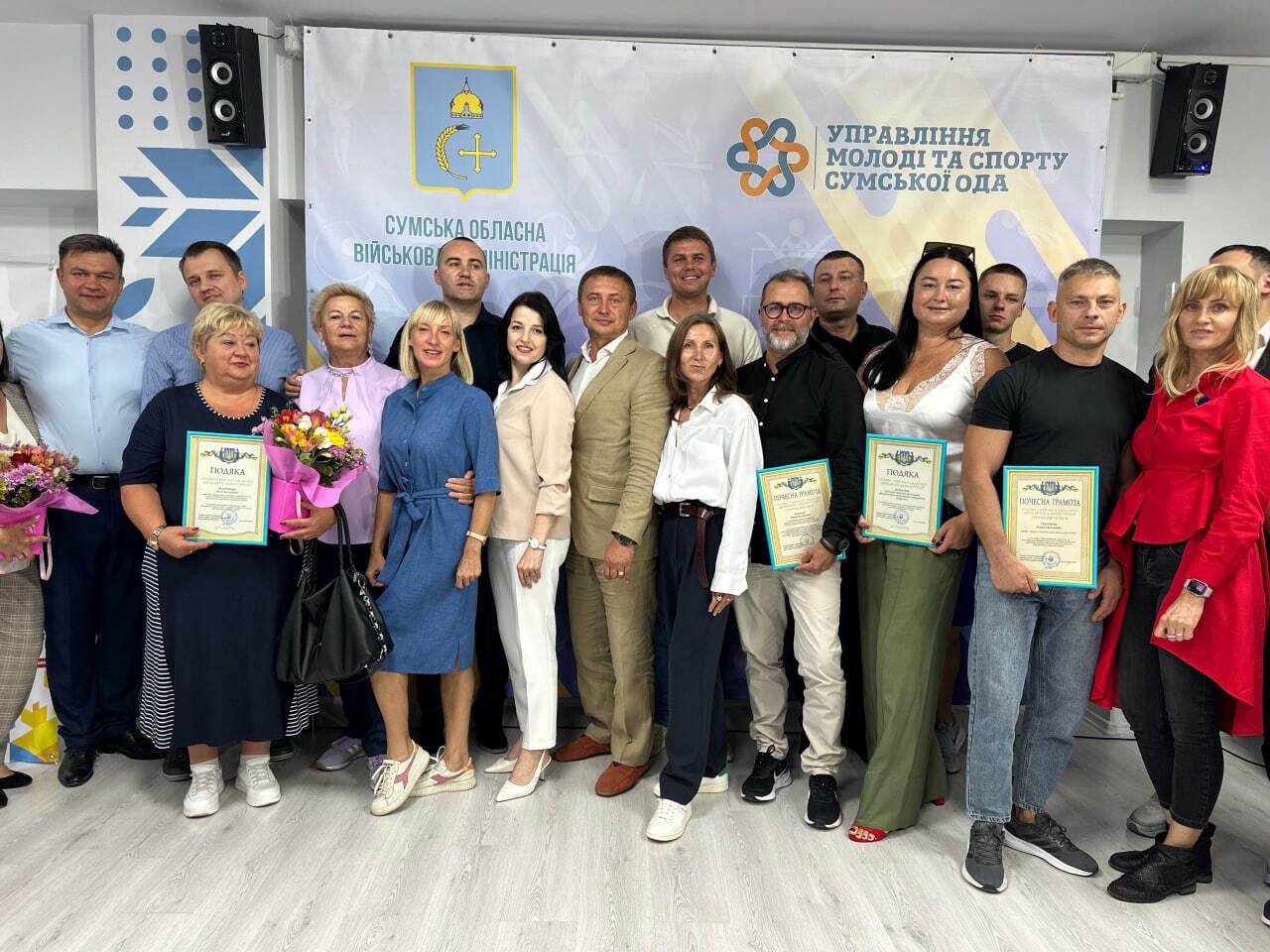 На Сумщині відзначили кращих діячів спорту нагородами НОК України